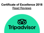 2018 certificate of excellence tripadvisor